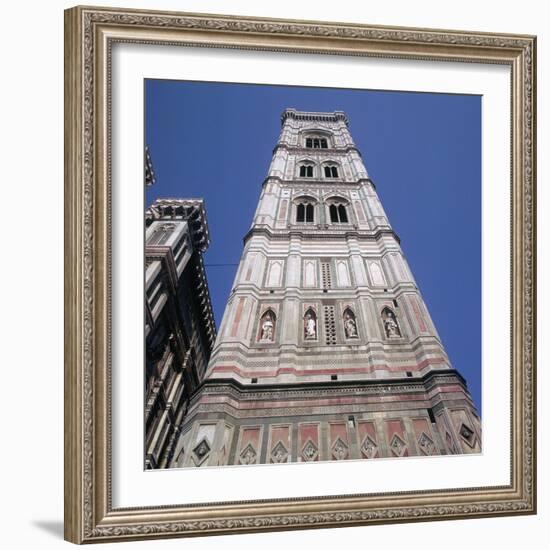 Giottos Tower in Florence Artist: Giotto-Giotto-Framed Photographic Print