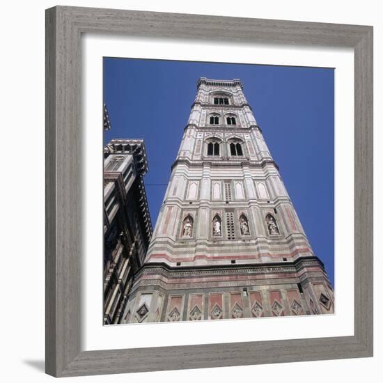 Giottos Tower in Florence Artist: Giotto-Giotto-Framed Photographic Print