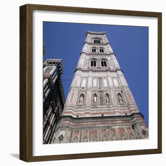 Giottos Tower in Florence Artist: Giotto-Giotto-Framed Photographic Print