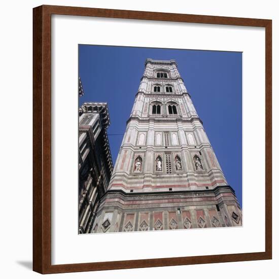 Giottos Tower in Florence Artist: Giotto-Giotto-Framed Photographic Print