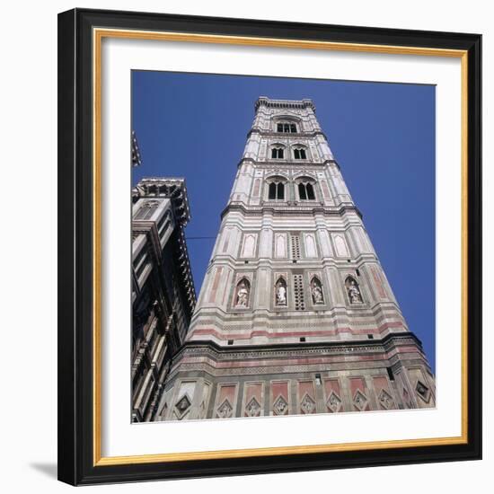 Giottos Tower in Florence Artist: Giotto-Giotto-Framed Photographic Print