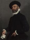 Portrait of a Gentleman (Il Gentile Cavalier), C. 1565-Giovan Battista Moroni-Framed Giclee Print