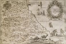 Map of Ancient Abruzzo, 1702-Giovan Battista Pacichelli-Framed Giclee Print