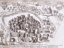 Map of the Kingdom of Naples, 1702-Giovan Battista Pacichelli-Giclee Print