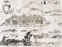 View of Venafro, from the Kingdom of Naples in Perspective-Giovan Battista Pacichelli-Giclee Print