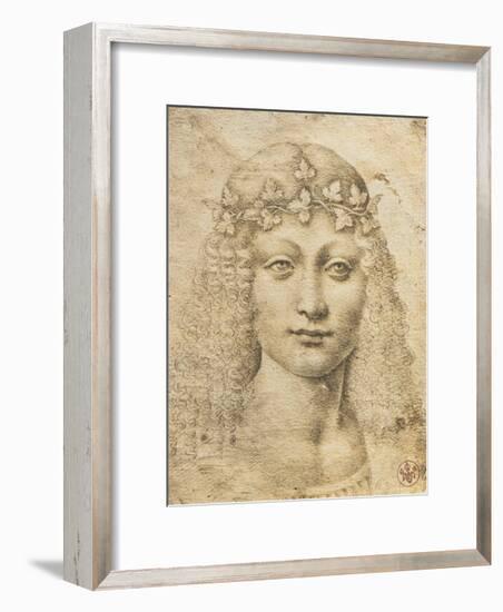 Giovane Bacco-Leonardo da Vinci-Framed Premium Giclee Print