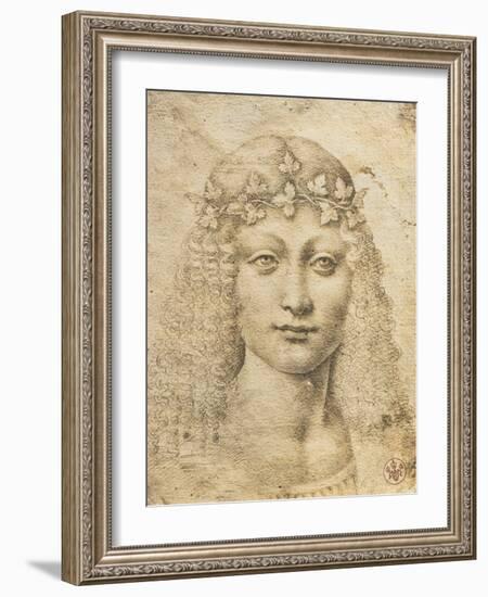 Giovane Bacco-Leonardo da Vinci-Framed Giclee Print