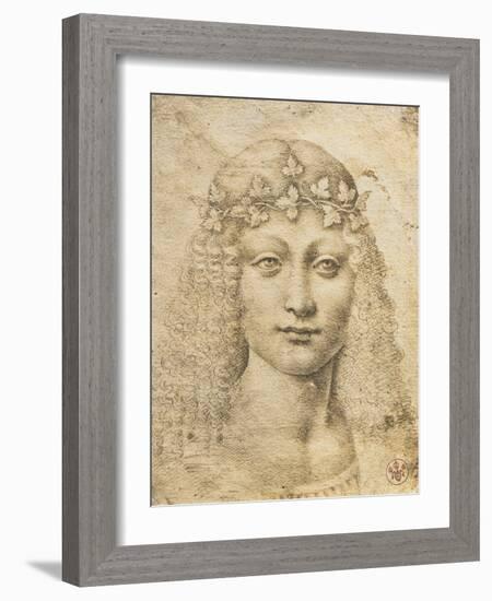 Giovane Bacco-Leonardo da Vinci-Framed Giclee Print