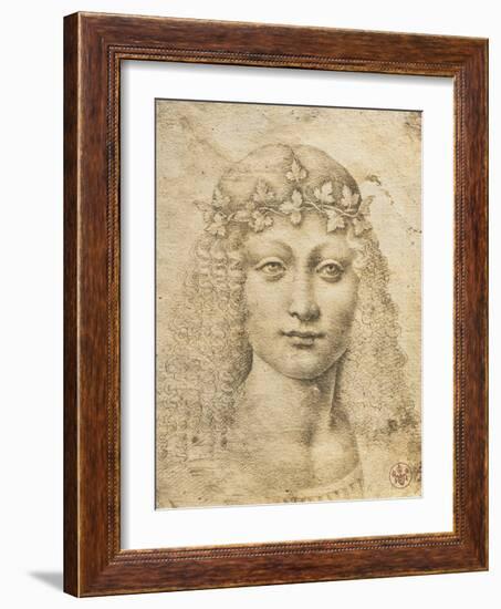 Giovane Bacco-Leonardo da Vinci-Framed Giclee Print