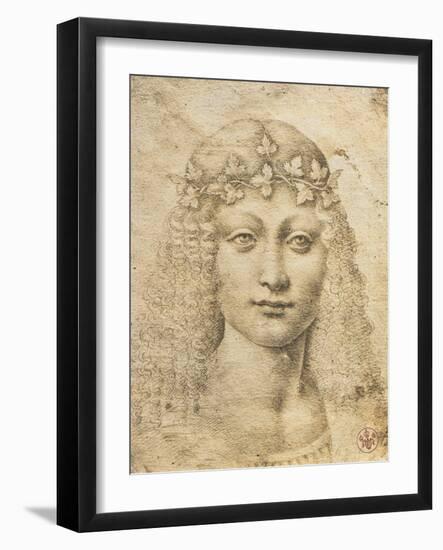 Giovane Bacco-Leonardo da Vinci-Framed Giclee Print