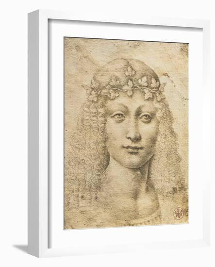 Giovane Bacco-Leonardo da Vinci-Framed Giclee Print