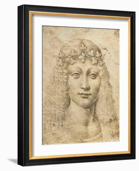 Giovane Bacco-Leonardo da Vinci-Framed Giclee Print