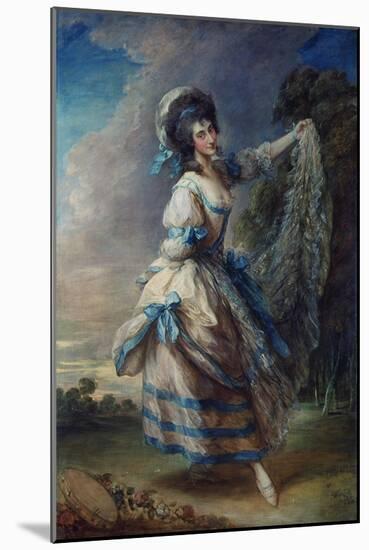 Giovanna Baccelli, 1782-Thomas Gainsborough-Mounted Giclee Print