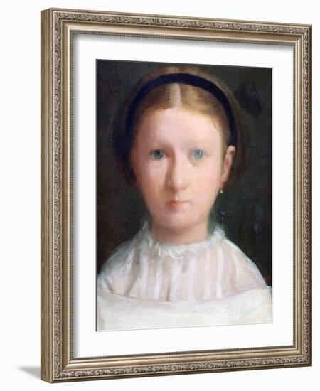 Giovanna Bellelli, 1856-Edgar Degas-Framed Giclee Print