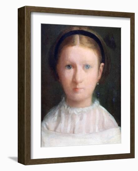 Giovanna Bellelli, 1856-Edgar Degas-Framed Giclee Print