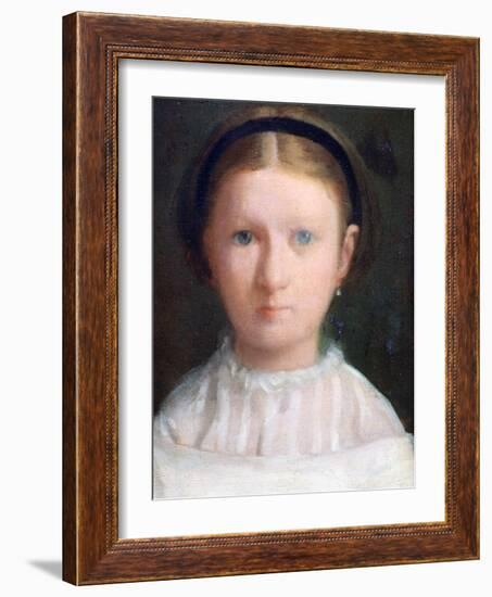 Giovanna Bellelli, 1856-Edgar Degas-Framed Giclee Print