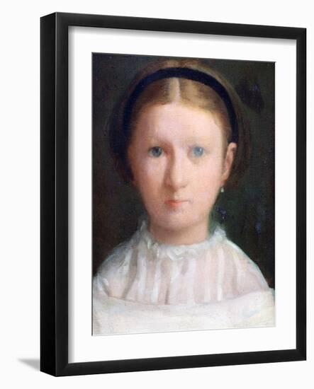 Giovanna Bellelli, 1856-Edgar Degas-Framed Giclee Print