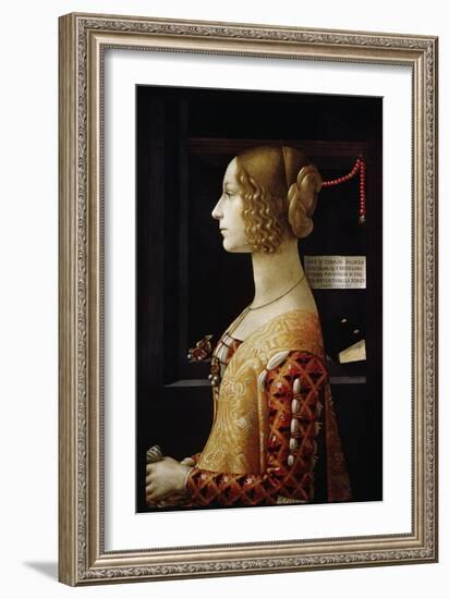 Giovanna Tornabuoni-Domenico Ghirlandaio-Framed Giclee Print