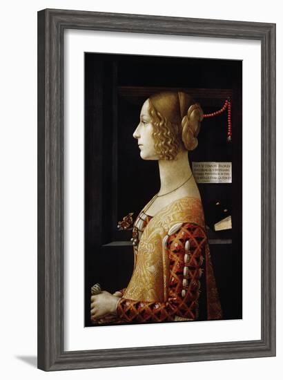 Giovanna Tornabuoni-Domenico Ghirlandaio-Framed Giclee Print