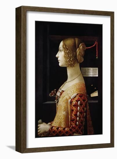 Giovanna Tornabuoni-Domenico Ghirlandaio-Framed Giclee Print