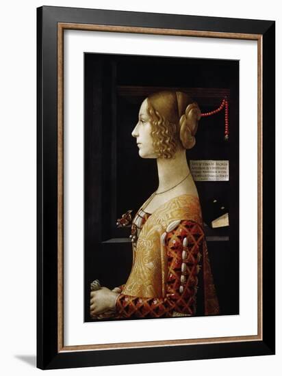 Giovanna Tornabuoni-Domenico Ghirlandaio-Framed Giclee Print