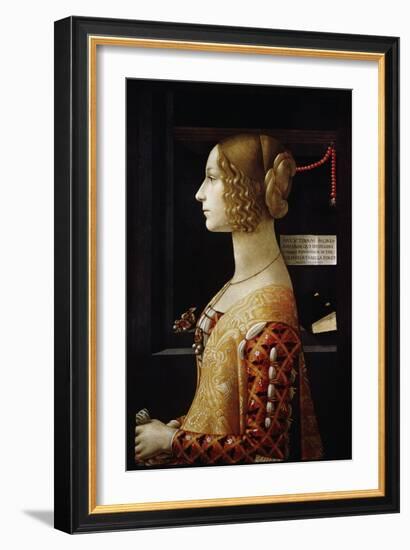 Giovanna Tornabuoni-Domenico Ghirlandaio-Framed Giclee Print