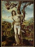 Christ at the Column, C.1514-Giovanni Antonio Bazzi Sodoma-Framed Giclee Print