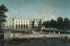 Customs and Salute Church in Venice, 1726-1728-Giovanni Antonio Canal-Framed Giclee Print