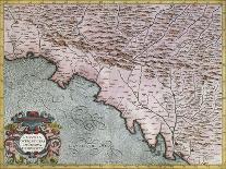 Map of Eastern Liguria Region-Giovanni Antonio Magini-Framed Giclee Print