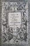Title Page of Italy, Atlas-Giovanni Antonio Magini-Framed Giclee Print