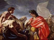 Venus and Cupid-Giovanni Antonio Pellegrini-Giclee Print