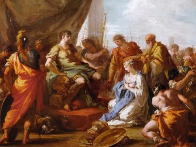 'Baroque La Continence (La Clemence) De Scipion (Publius Cornelius