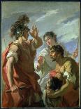 Baroque : La Continence (La Clemence) De Scipion (Publius Cornelius Scipio Africanus, Vers 235-183-Giovanni Antonio Pellegrini-Giclee Print