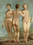 Venus, Cupid and a Faun-Giovanni Antonio Pellegrini-Giclee Print