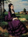 Portrait of a Woman in Lilac-Giovanni Antonio Pellegrini-Giclee Print