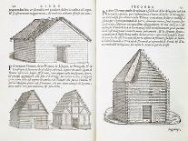 Illustration of Building Methods-Giovanni Antonio Rusconi-Framed Giclee Print