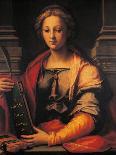 Saint Catherine of Alexandria-Giovanni Antonio Sogliani-Framed Giclee Print