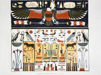 Mural from the Tombs of the Kings of Thebes, Discovered by G. Belzoni-Giovanni Battista Belzoni-Mounted Giclee Print