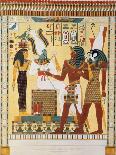 Mural from the Tombs of the Kings of Thebes, Discovered by G. Belzoni-Giovanni Battista Belzoni-Mounted Giclee Print