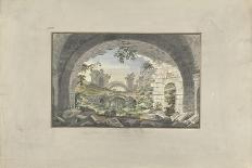 Base, Capital and Entablature of the Pilaster, 1753-Giovanni Battista Borra-Premier Image Canvas