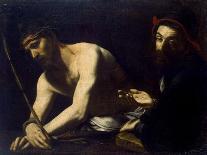 Abraham's Sacrifice of Isaac, C1615-C1620-Giovanni Battista Caracciolo-Giclee Print