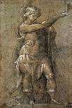 Sacrifice of Isaac-Giovanni Battista Crespi-Framed Premier Image Canvas