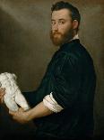 A Man, between 1520 and 1578 (Oil on Canvas)-Giovanni Battista Moroni-Framed Giclee Print