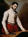 Portrait of a Gentleman, 1555-1556-Giovanni Battista Moroni-Framed Giclee Print