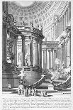 View of the Capitoline Hill, from the 'Views of Rome' Series, C.1760-Giovanni Battista Piranesi-Framed Giclee Print