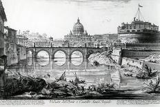 Piranesi View of Rome V natural-Giovanni Battista Piranesi-Art Print