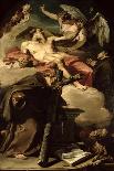 Diana with the Nymphs and Actaeon Devoured by Dogs-Giambattista Pittoni-Art Print