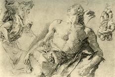 'Venus resting and other figures', c1762-c1766, (1928)-Giovanni Battista Tiepolo-Giclee Print
