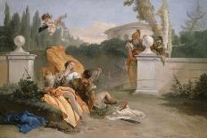 'Venus resting and other figures', c1762-c1766, (1928)-Giovanni Battista Tiepolo-Giclee Print