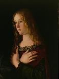 Mary Magdalene, Detail from the Virgin and Child with St. Catherine and Mary Magdalene, circa 1500-Giovanni Bellini-Giclee Print